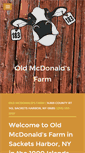 Mobile Screenshot of oldmcdonaldhasafarm.com